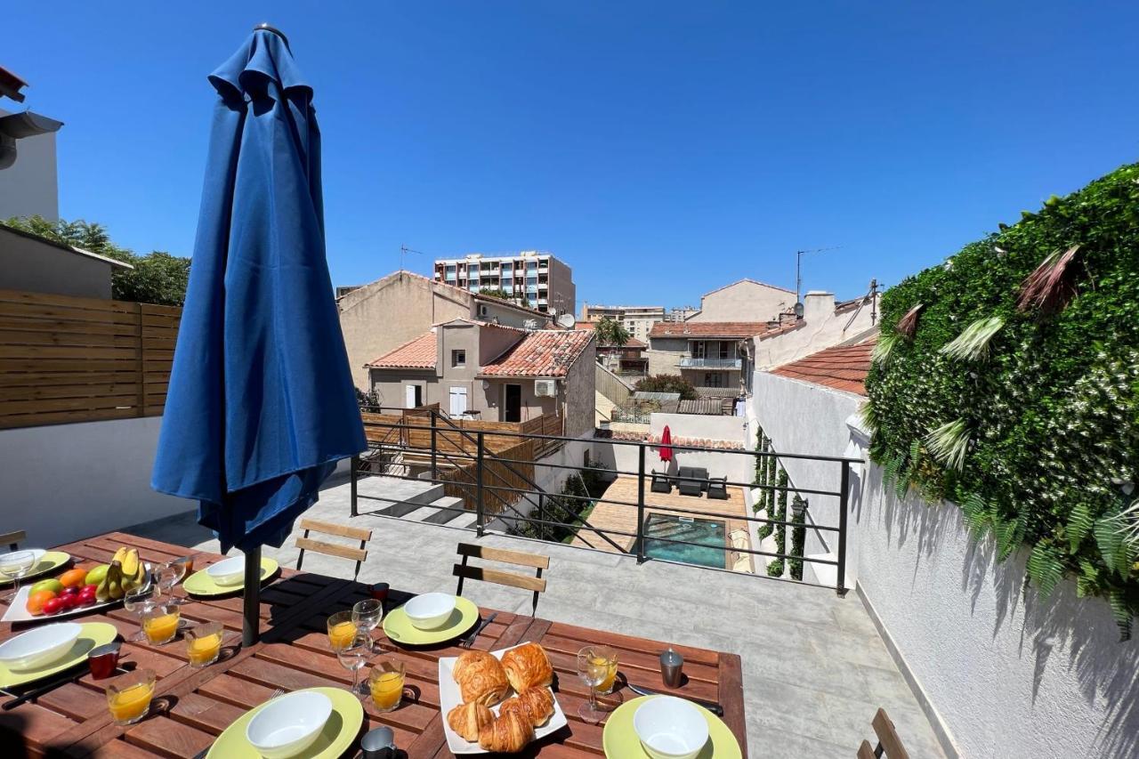 Le Tropical Piscine Et Terrasse Centre-Ville Marseilles Exterior foto